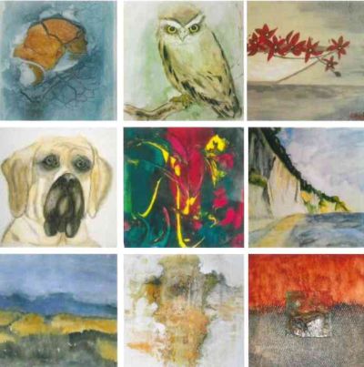 collage ausstellung natzkowski