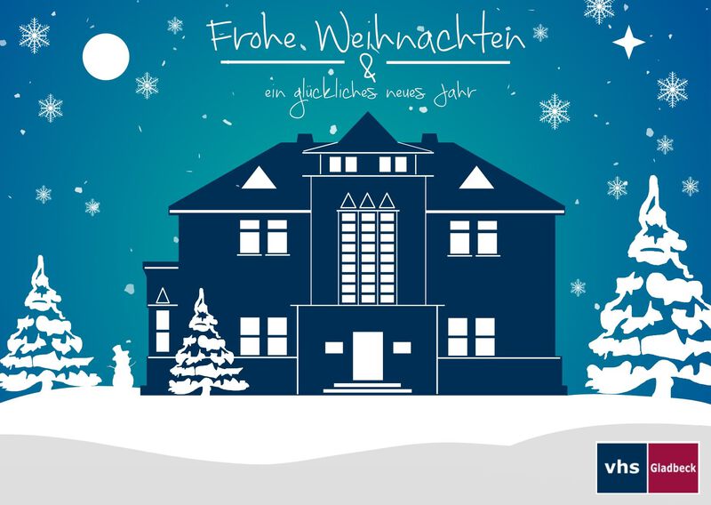 weihnachtskarte agnes vhs haus 2020